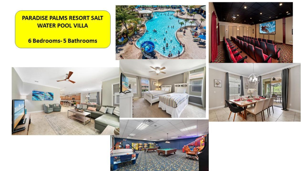 Saltwater Pool, Close Dis, Paradise Villa Kissimmee Eksteriør bilde